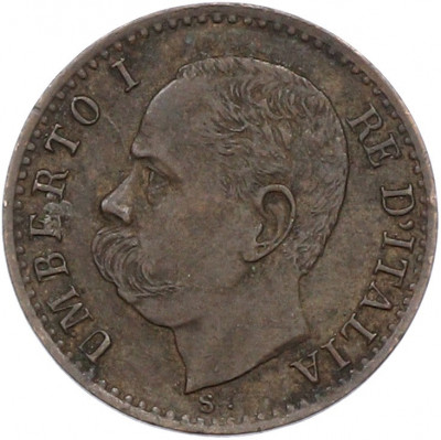 1 чентезимо 1896 года Италия