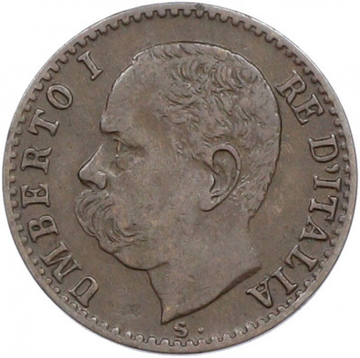 1 чентезимо 1899 года Италия