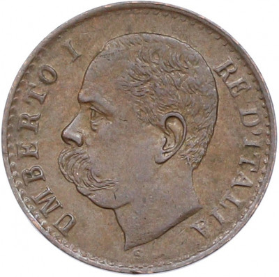 1 чентезимо 1900 года Италия