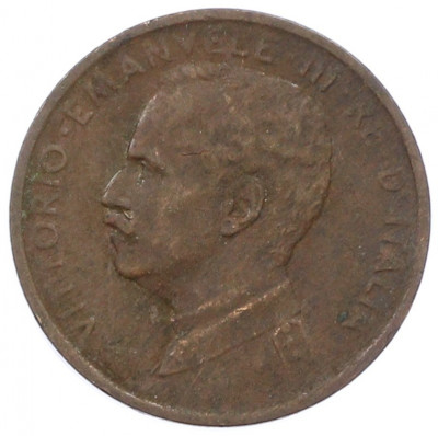 1 чентезимо 1910 года Италия