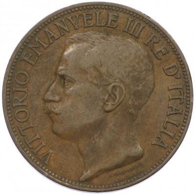 10 чентезимо 1911 года Италия «50 лет Королевству»