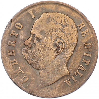 2 чентезимо 1900 года Италия