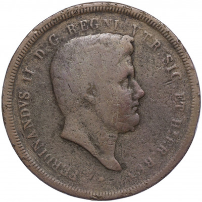 10 торнези 1840 года Королевство Обеих Сицилий