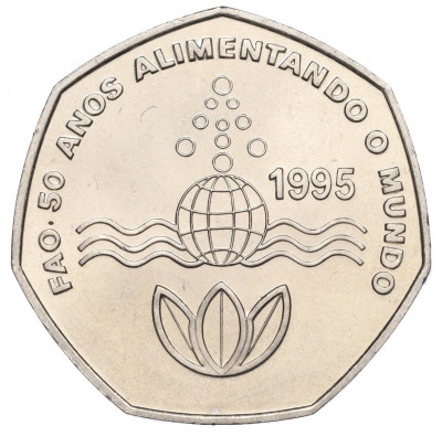200 эскудо 1995 года Кабо-Верде «ФАО — Накормить мир»