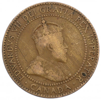 1 цент 1910 года Канада