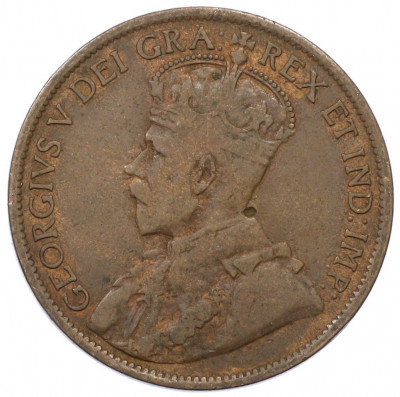 1 цент 1914 года Канада