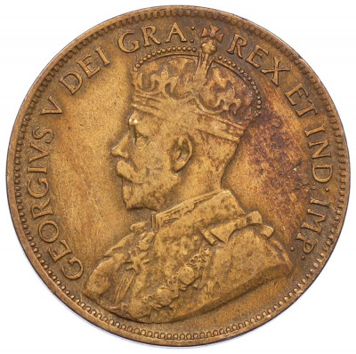 1 цент 1916 года Канада