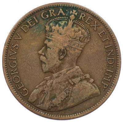 1 цент 1917 года Канада