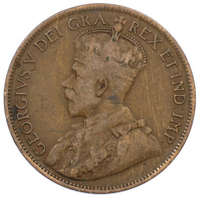 1 цент 1919 года Канада