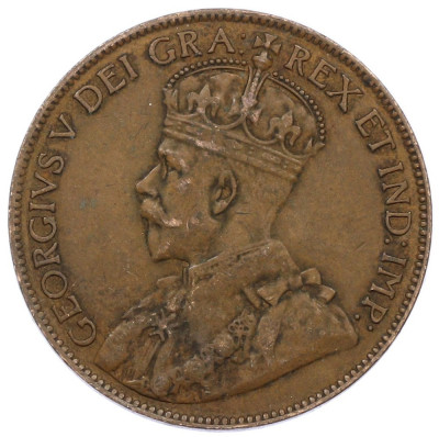 1 цент 1920 года Канада