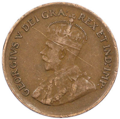 1 цент 1928 года Канада