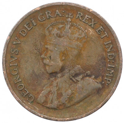 1 цент 1933 года Канада