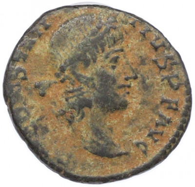 AE4 347-348 года Римская Империя — Констанций II (Клятва)