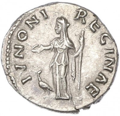 Денарий 161-175 года Римская Империя — Фаустина Младшая (Супруга Марка Аврелия)