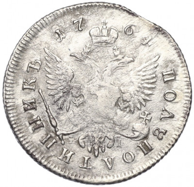Полуполтинник 1764 года ММД ТI ЕI
