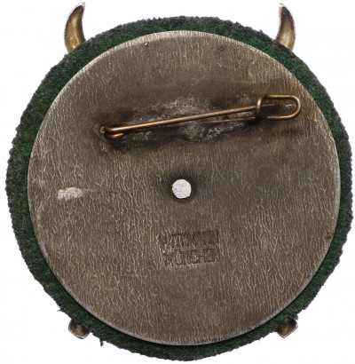 Знак 1934 года Германия «Горные лыжники — Гитлерюгенд»