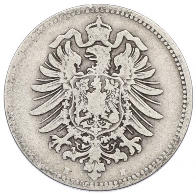 1 марка 1874 года H Германия