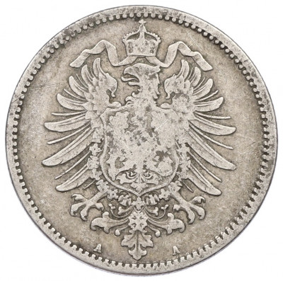 1 марка 1875 года A Германия