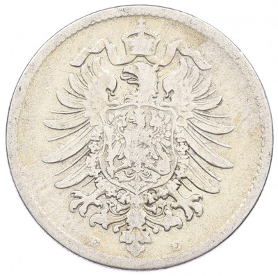 1 марка 1875 года E Германия