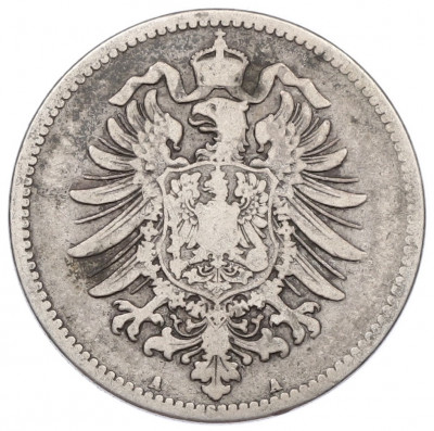 1 марка 1876 года A Германия