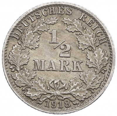 1/2 марки 1918 года A Германия