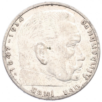 2 рейхсмарки 1939 года A Германия