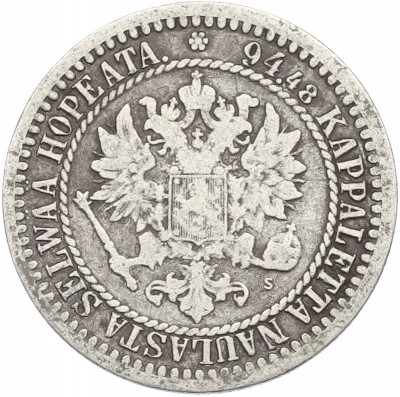 1 марка 1865 года Русская Финляндия