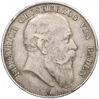 5 марок 1903 года Германия (Баден)
