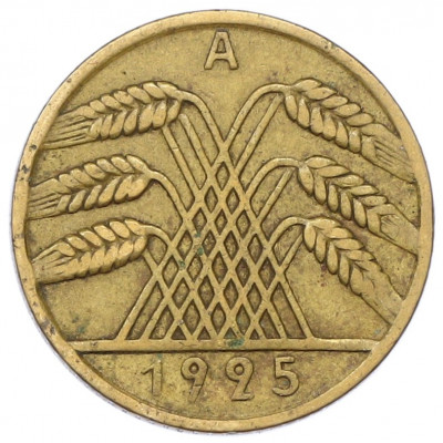 10 рейхспфеннигов 1925 года A Германия