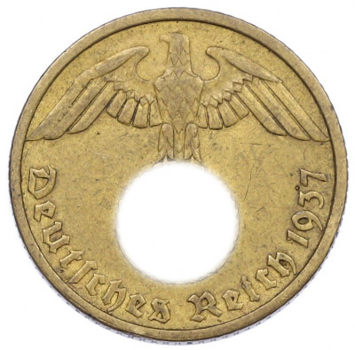 10 рейхспфеннигов 1937 года A Германия
