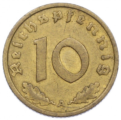 10 рейхспфеннигов 1937 года A Германия