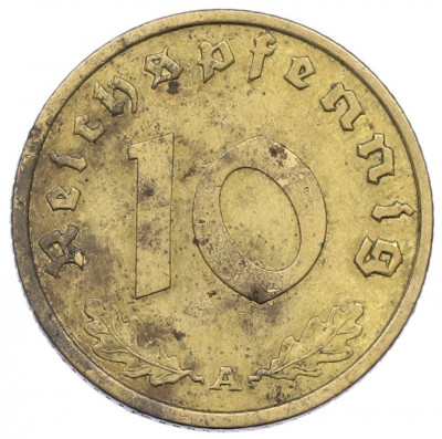 10 рейхспфеннигов 1938 года A Германия