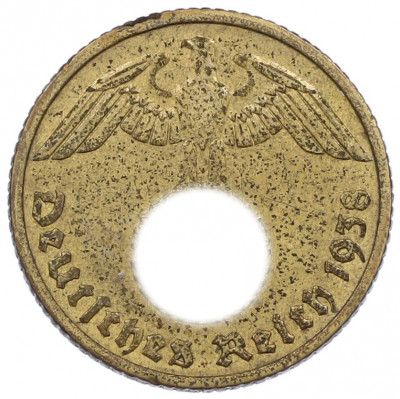 10 рейхспфеннигов 1938 года E Германия