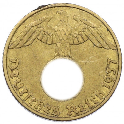 5 рейхспфеннигов 1937 года E Германия