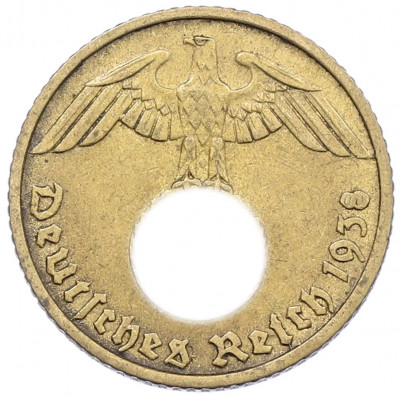 5 рейхспфеннигов 1938 года D Германия