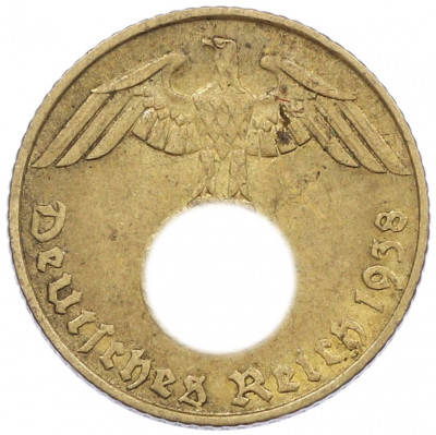 5 рейхспфеннигов 1938 года E Германия