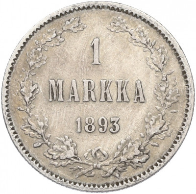 1 марка 1893 года Русская Финляндия