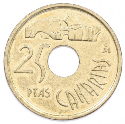 25 песет 1994 года Испания «Канарские острова»