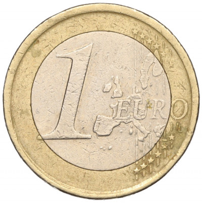 1 евро 2001 года Испания