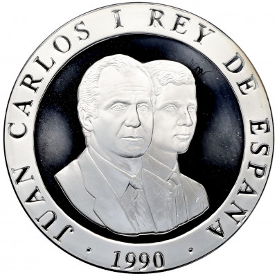 2000 песет 1990 года Испания «XXV Летние Олимпийские игры в Барселоне 1992 — Бегун»