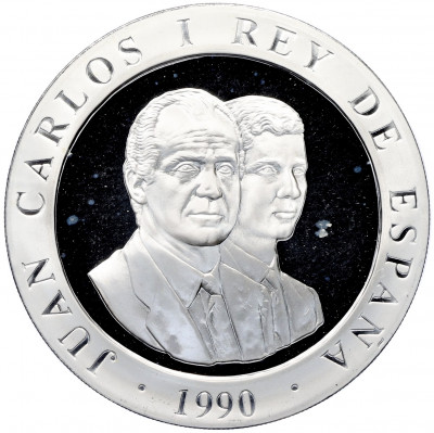 2000 песет 1990 года Испания «XXV Летние Олимпийские игры в Барселоне 1992 — Стрельба из лука»