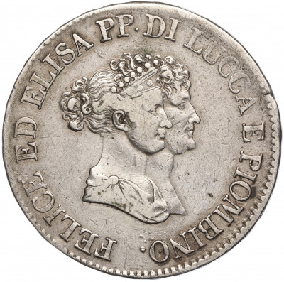 5 франков 1805 года Лукка и Пьомбиньо