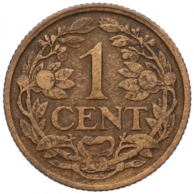 1 цент 1919 года Нидерланды