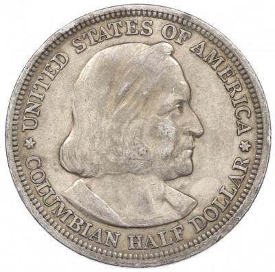 1/2 доллара (50 центов) 1893 года США «Колумбийская выставка в Чикаго»