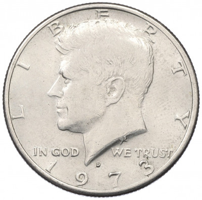 1/2 доллара (50 центов) 1973 года D США