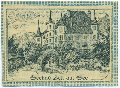 10 геллеров 1920 года Австрия — Целль-ам-Зе (Нотгельд)