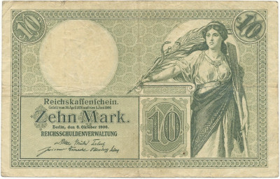 10 марок 1906 года Германия