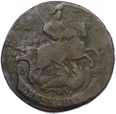 2 копейки 1766 года ЕМ
