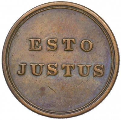 Токен 1 фартинг 1815 года Великобритания (Малтон)