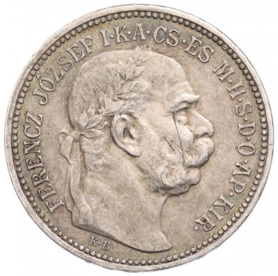 1 крона 1915 года Венгрия